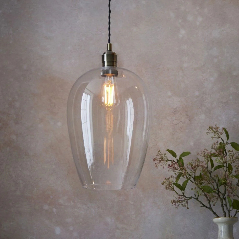 Vigo Pendant - Bright Nickel/Antique Brass, Various Sizes - Image 4