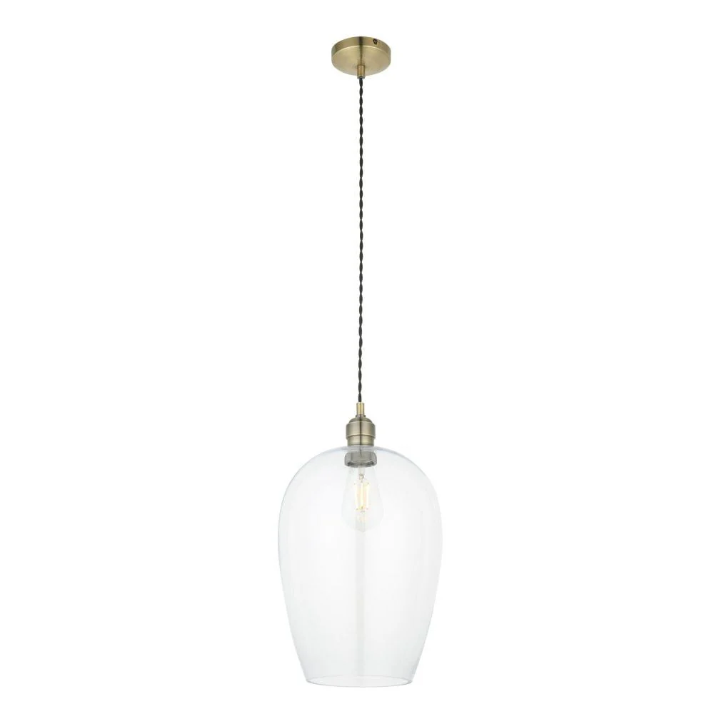 Vigo Pendant - Bright Nickel/Antique Brass, Various Sizes - Image 5