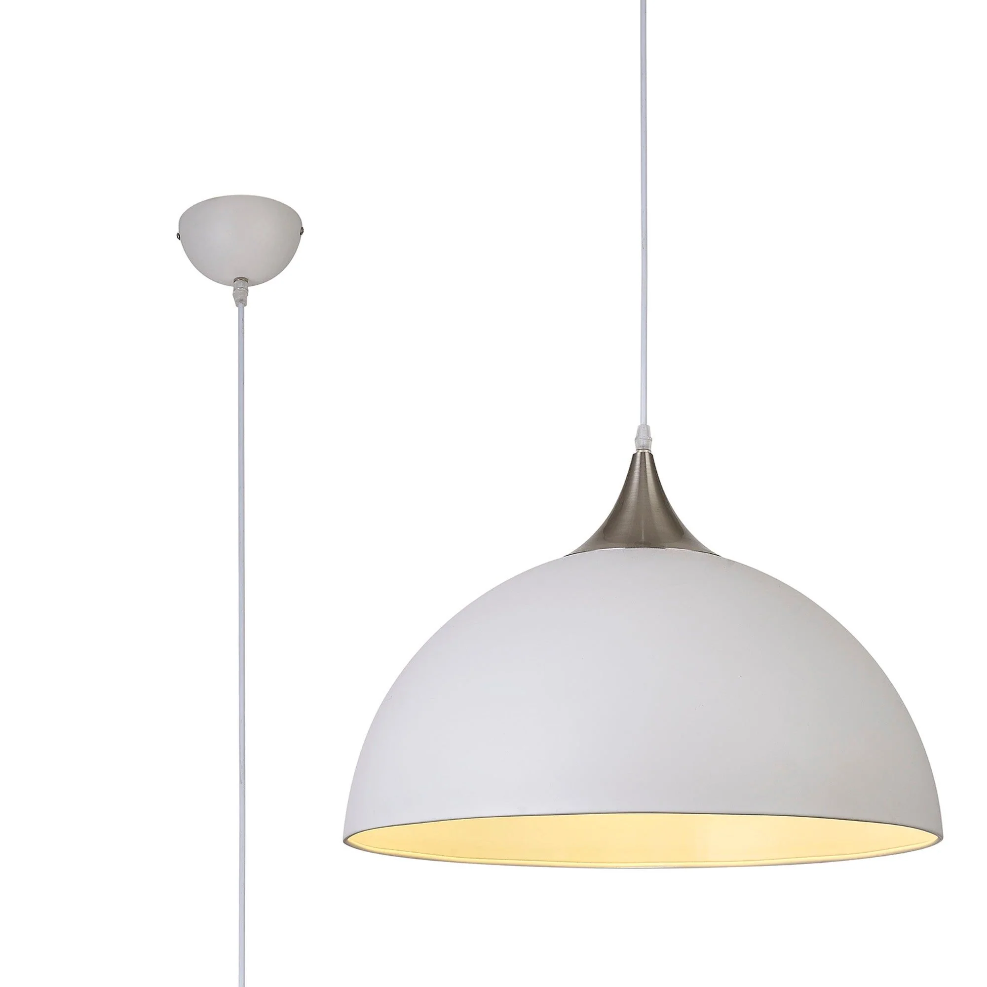 Ville Pendant Ceiling Light - Sand White / Graphite / Sand Grey - Image 5