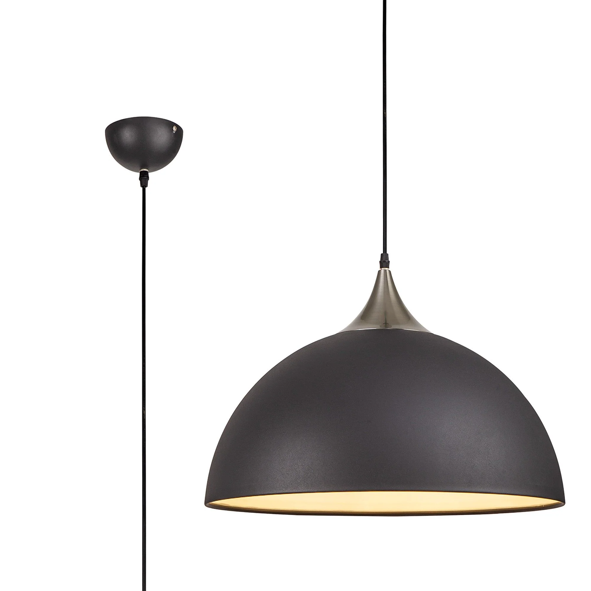 Ville Pendant Ceiling Light - Sand White / Graphite / Sand Grey - Image 6