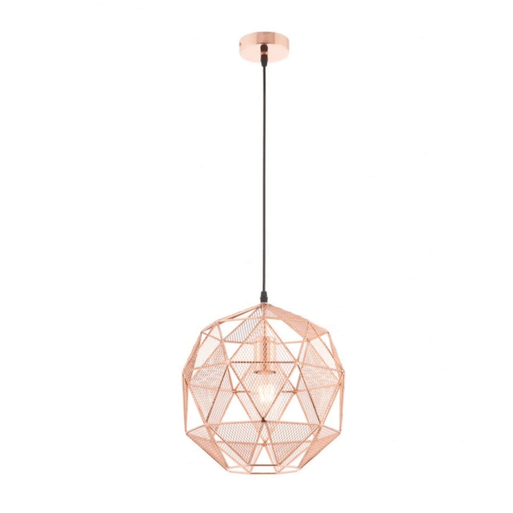 Vinchy Pendant Light Chrome/Copper Plate - Image 2