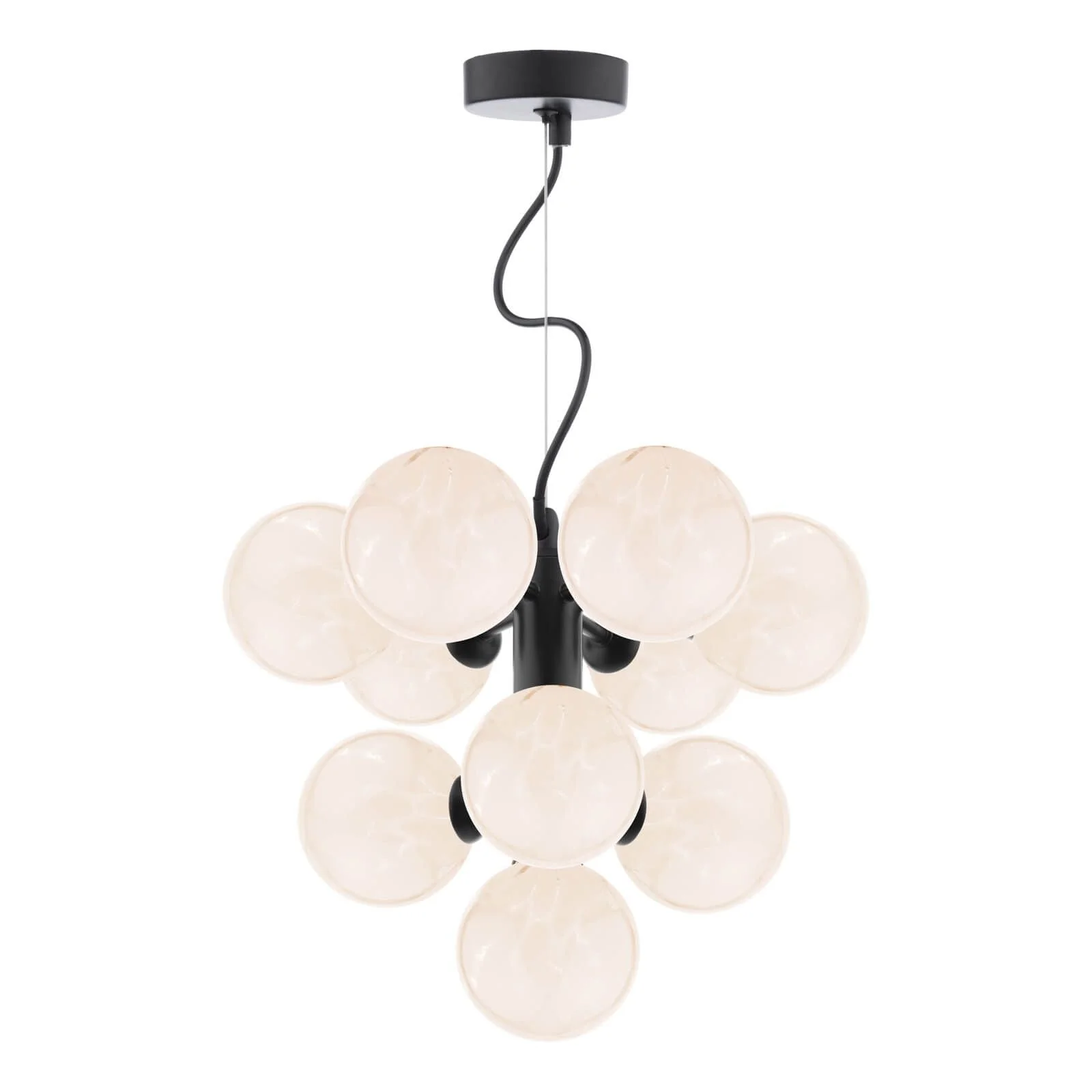 Vine 10 Light Pendant, Variety of Shades