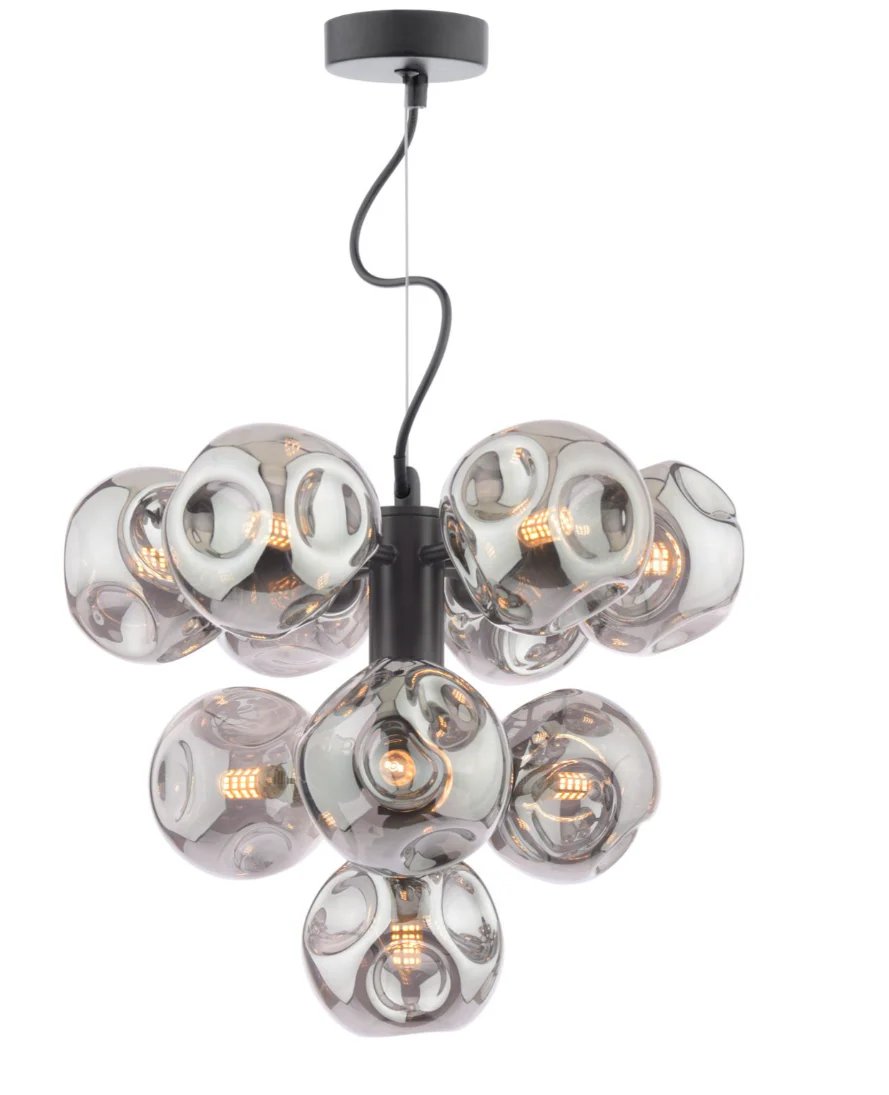 Vine 10 Light Pendant, Variety of Shades - Image 15