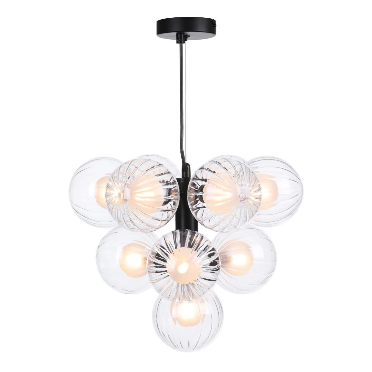 Vine 10 Light Pendant, Variety of Shades - Image 2