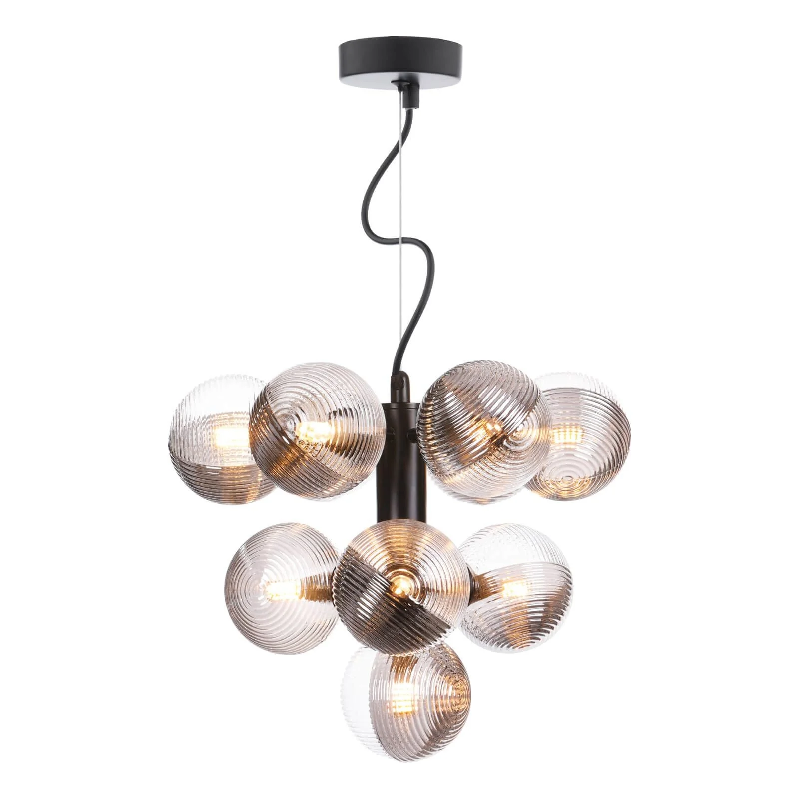 Vine 10 Light Pendant, Variety of Shades - Image 3