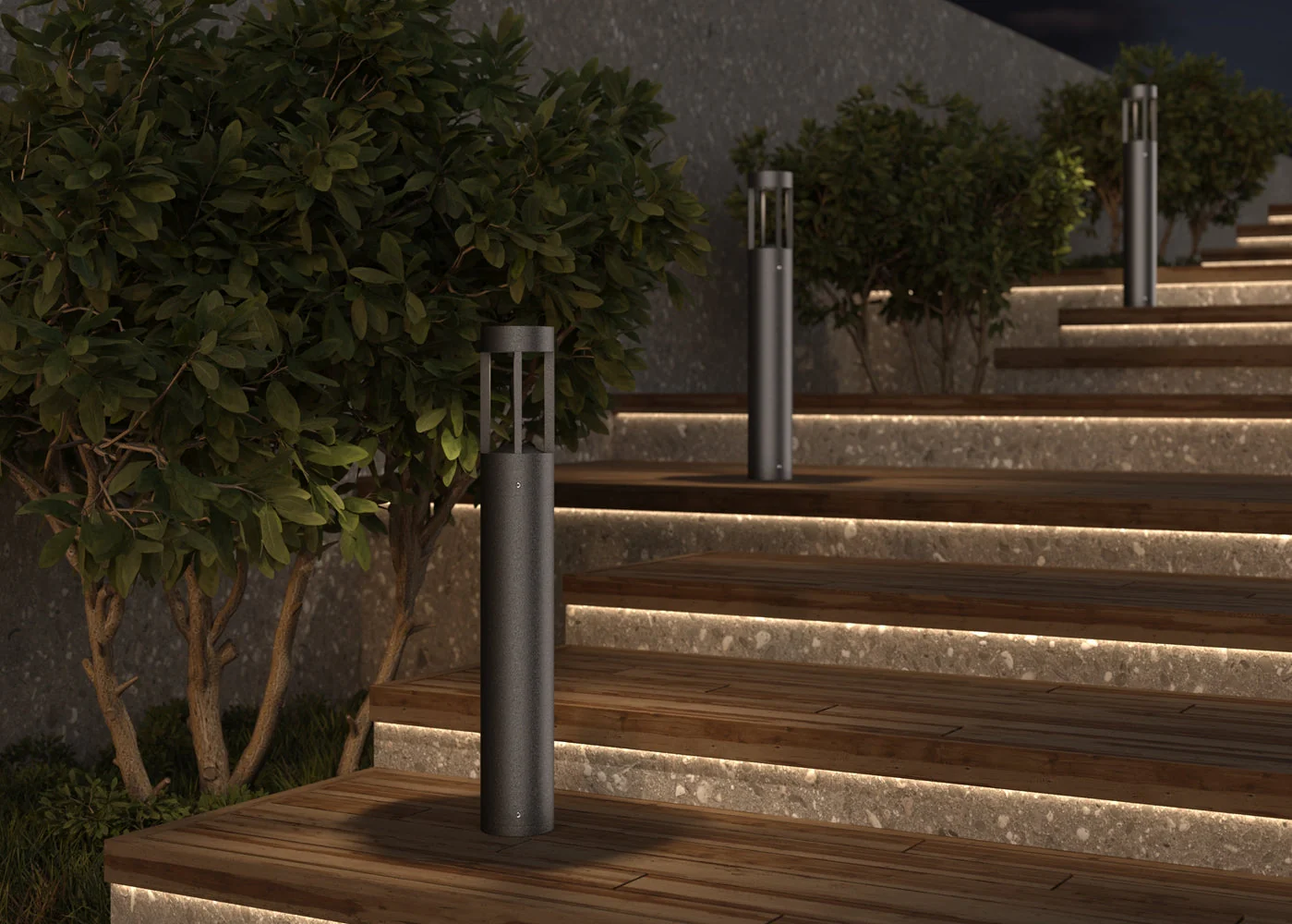 Vint LED Bollard Light 3000K IP65 - Image 4