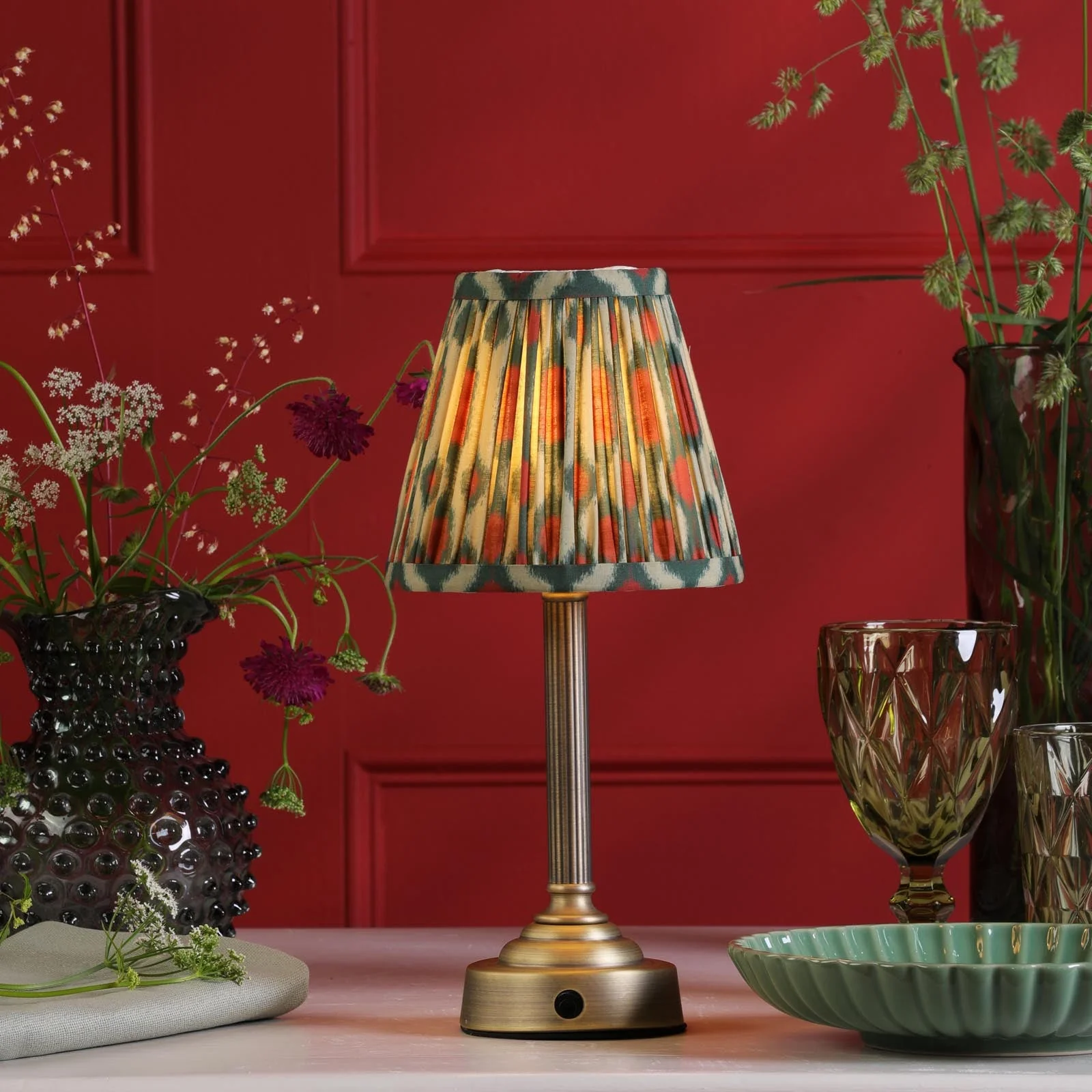 Virgil Rechargeable Table Lamp In Various Finishes Integrated Led - Image 11