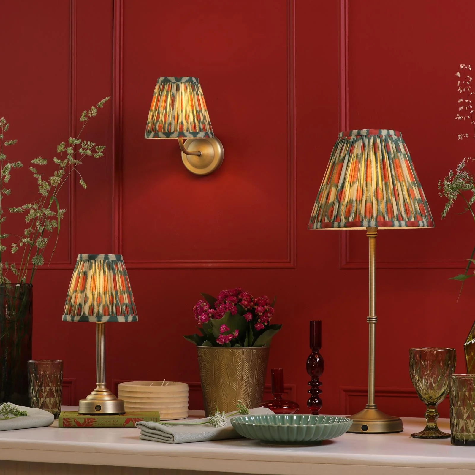 Virgil Rechargeable Table Lamp In Various Finishes Integrated Led - Image 13