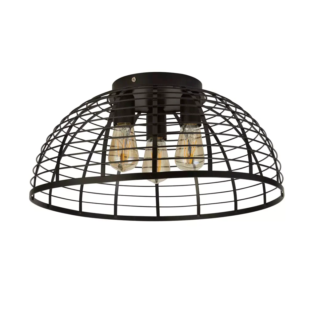Vision Cage 3Lt Flush - Matt Black Metal - Image 2