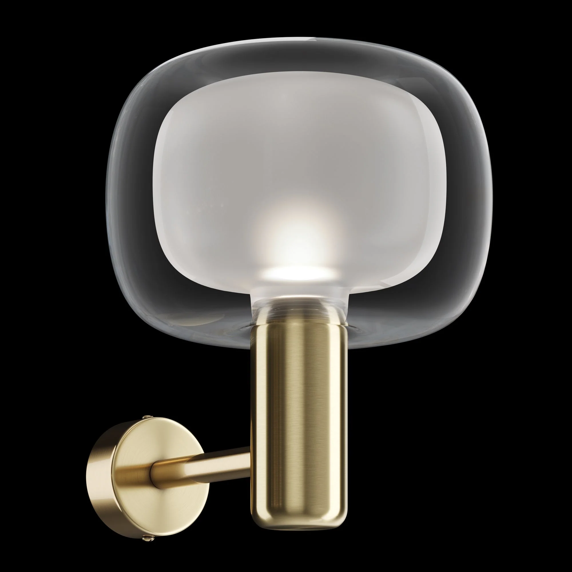 Vision Indoor Single Wall Light - Gold Finish - Image 2