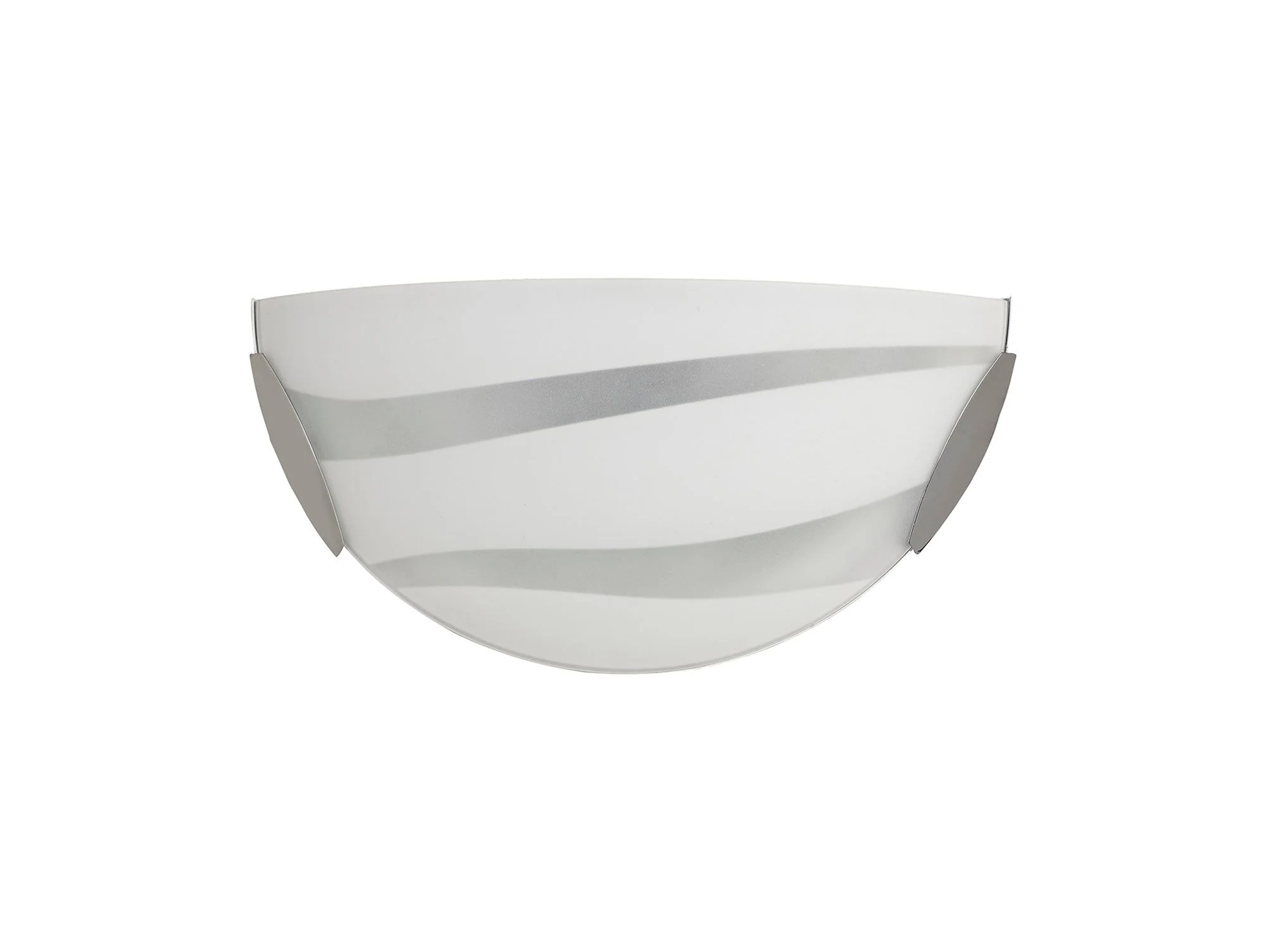 Vittoria Wall Lamp, 1 x 12W LED, 3000K, 780lm, Polished Chrome/White, 3yrs Warranty - Image 5