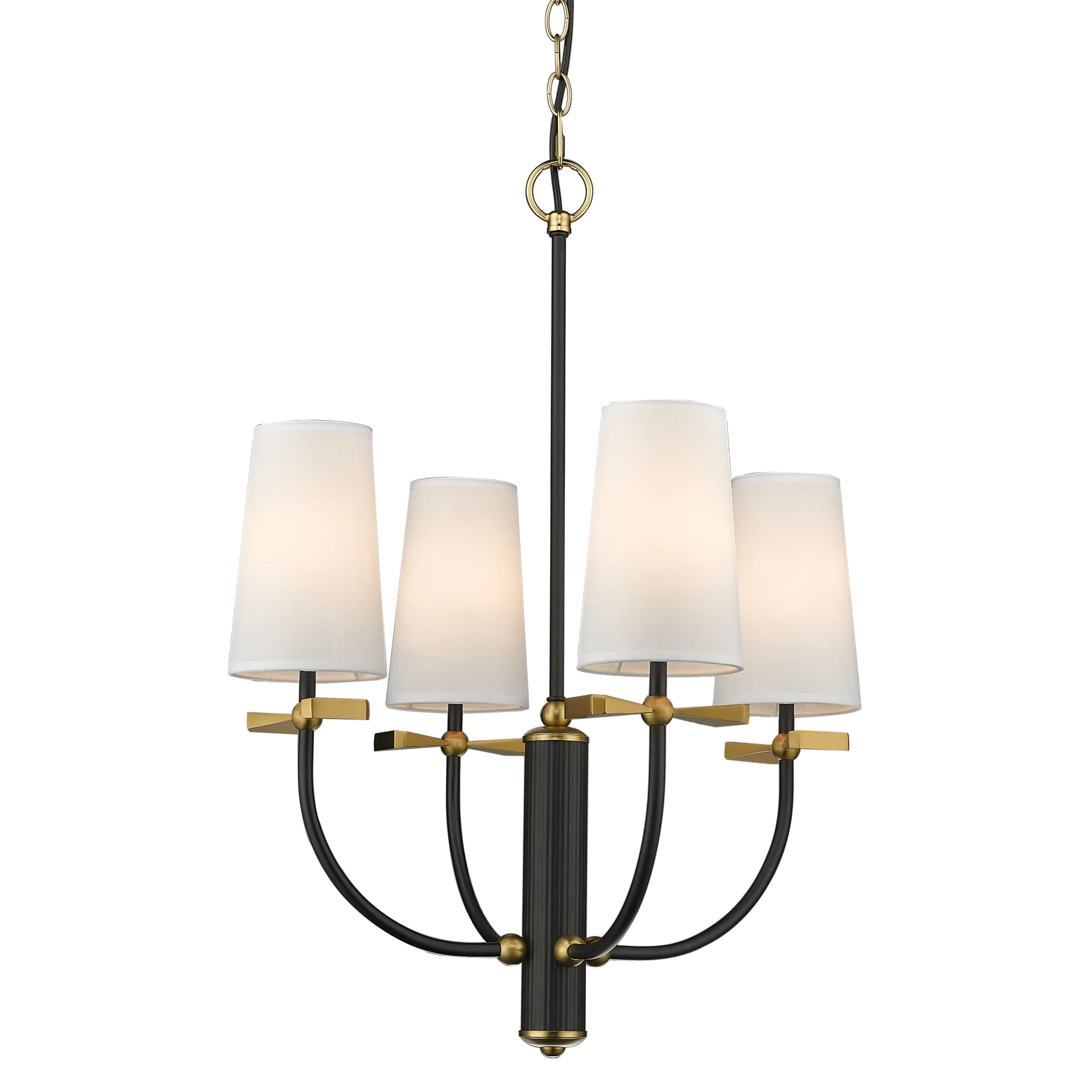 Bow Modern Centre Light Brass/Black - Image 2