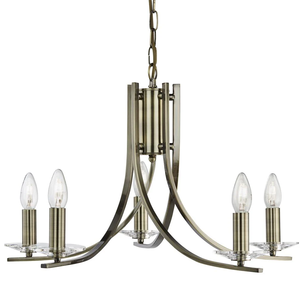 Vulcan 5/8Lt Multi-Arm Pendant -  Various Finishes - Image 18