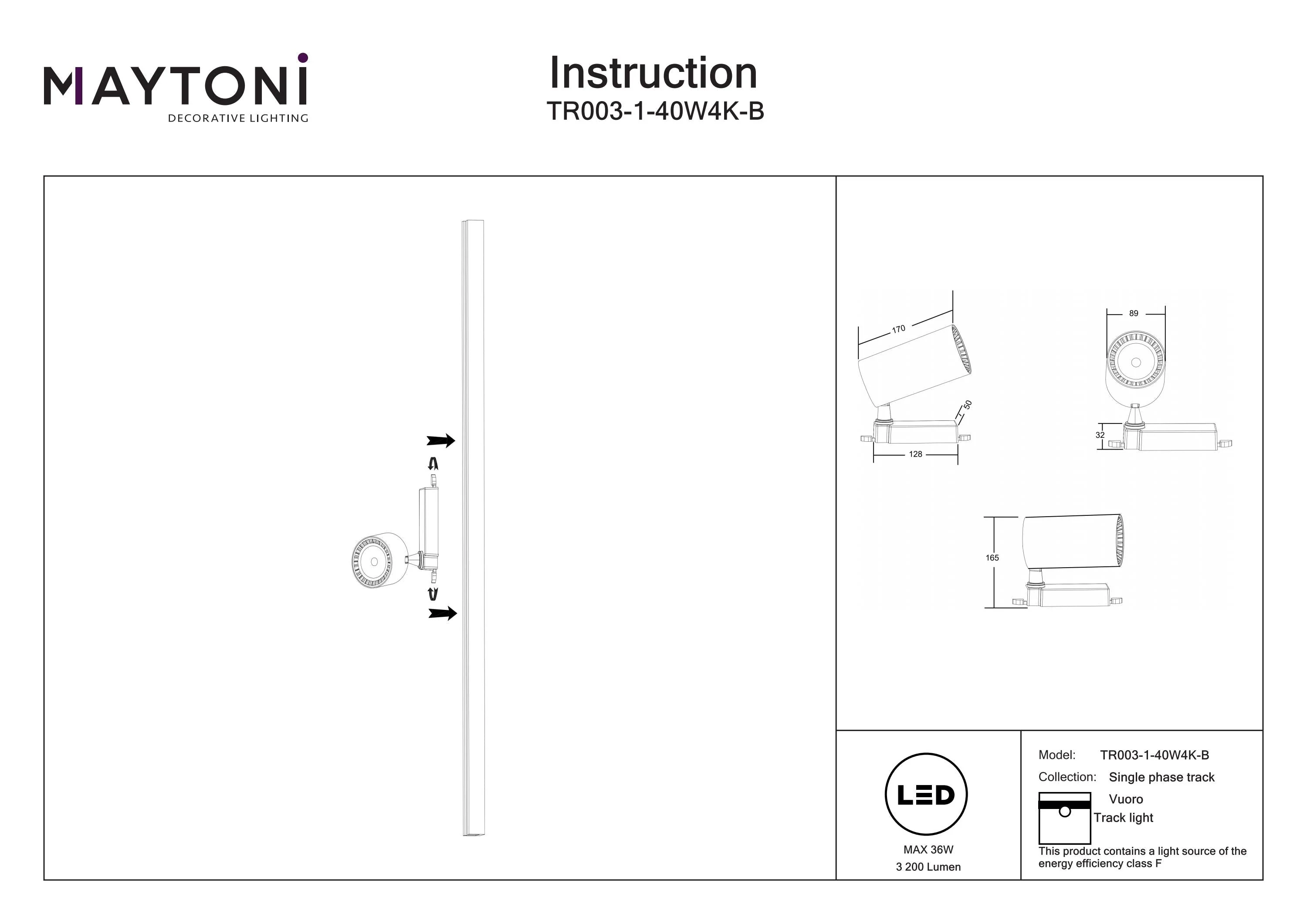 Vuoro Unity Track Lighting -Integrated LED - Image 111
