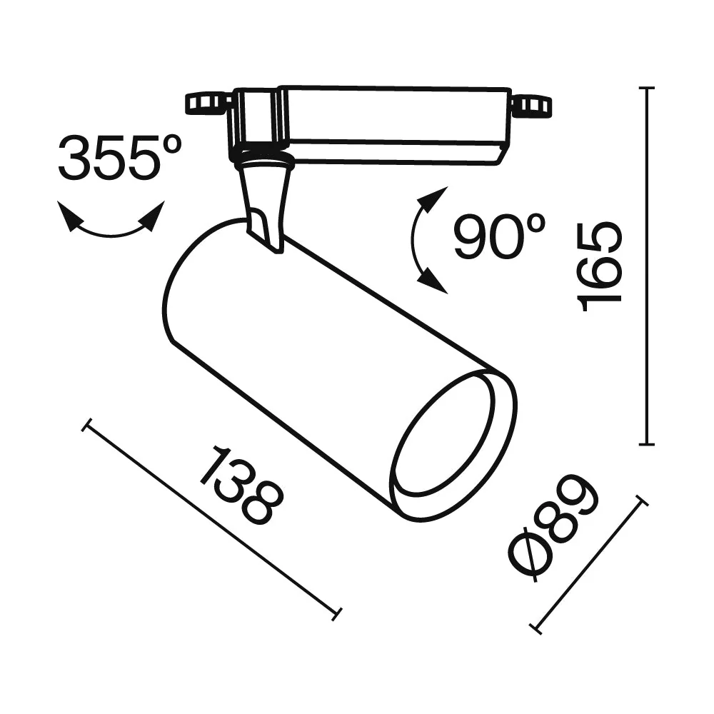 Vuoro Unity Track Lighting -Integrated LED - Image 6