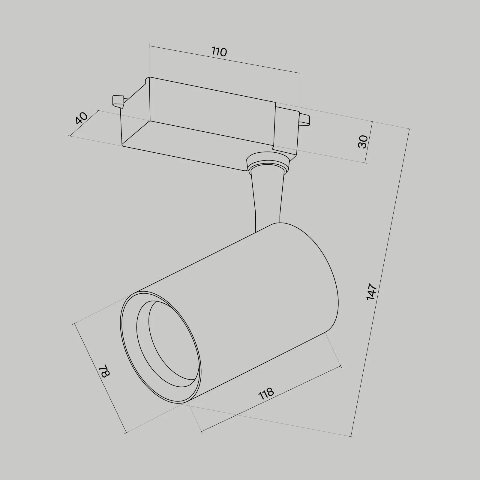 Vuoro Unity Track Lighting -Integrated LED - Image 87