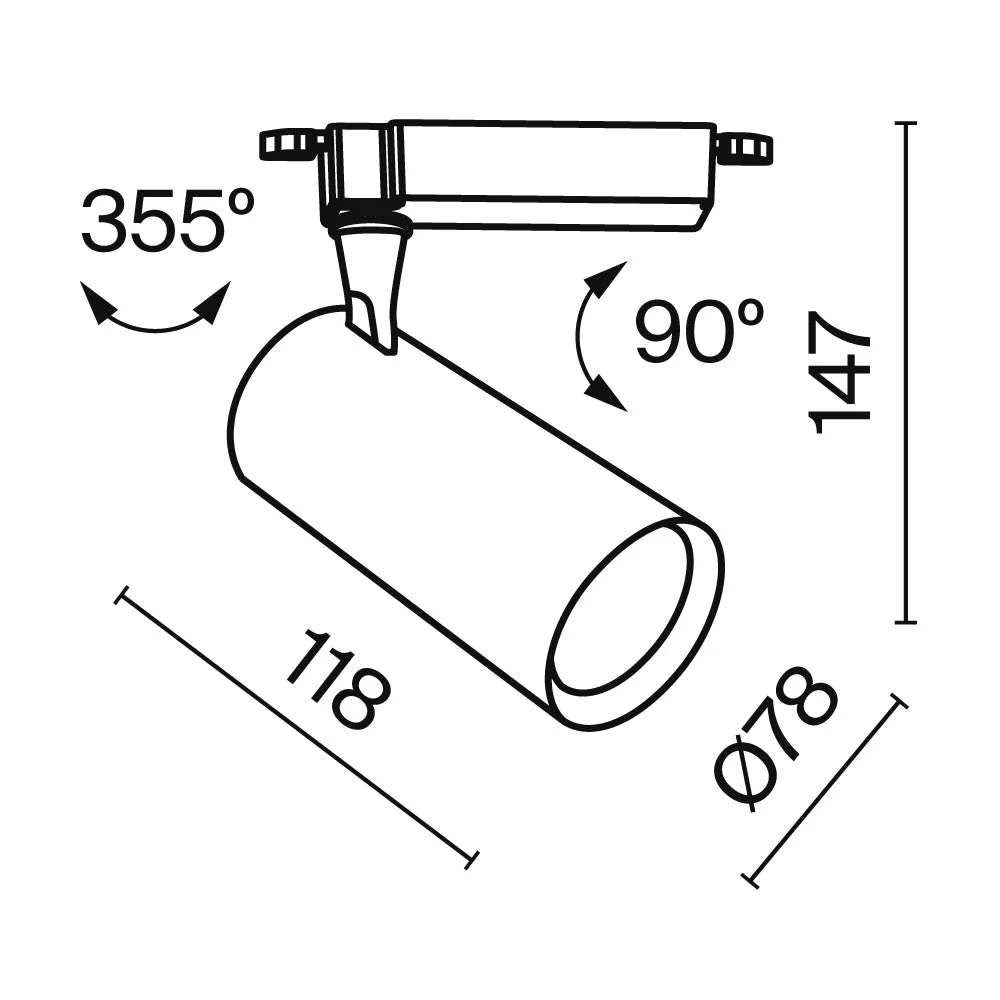Vuoro Unity Track Lighting -Integrated LED - Image 88