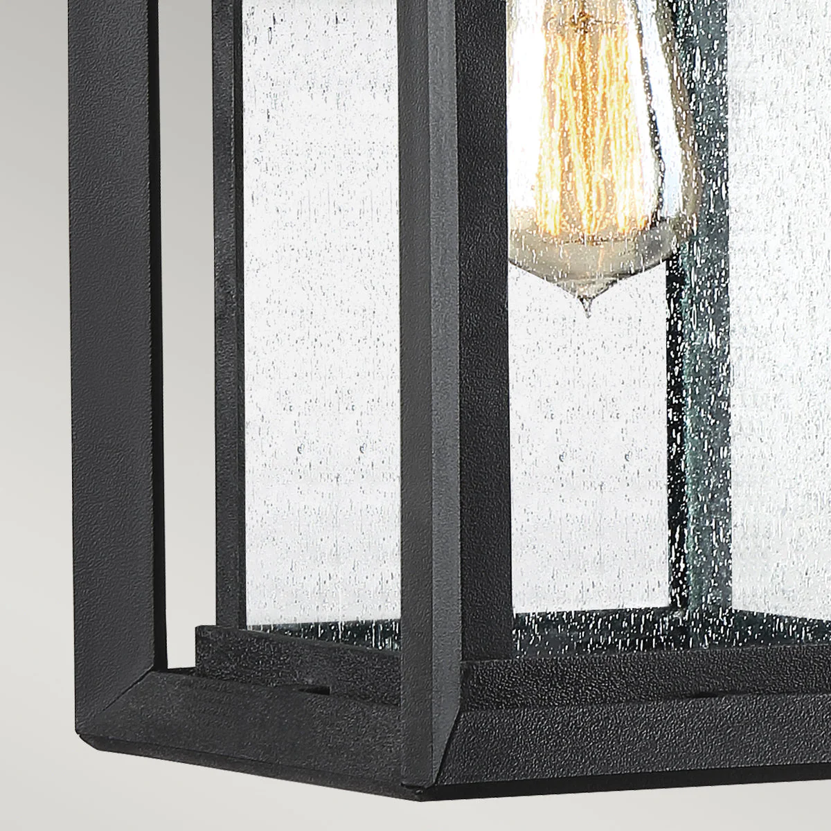 Wakefield Small/Medium/Large Wall Lantern - Earth Black Finish - Image 8
