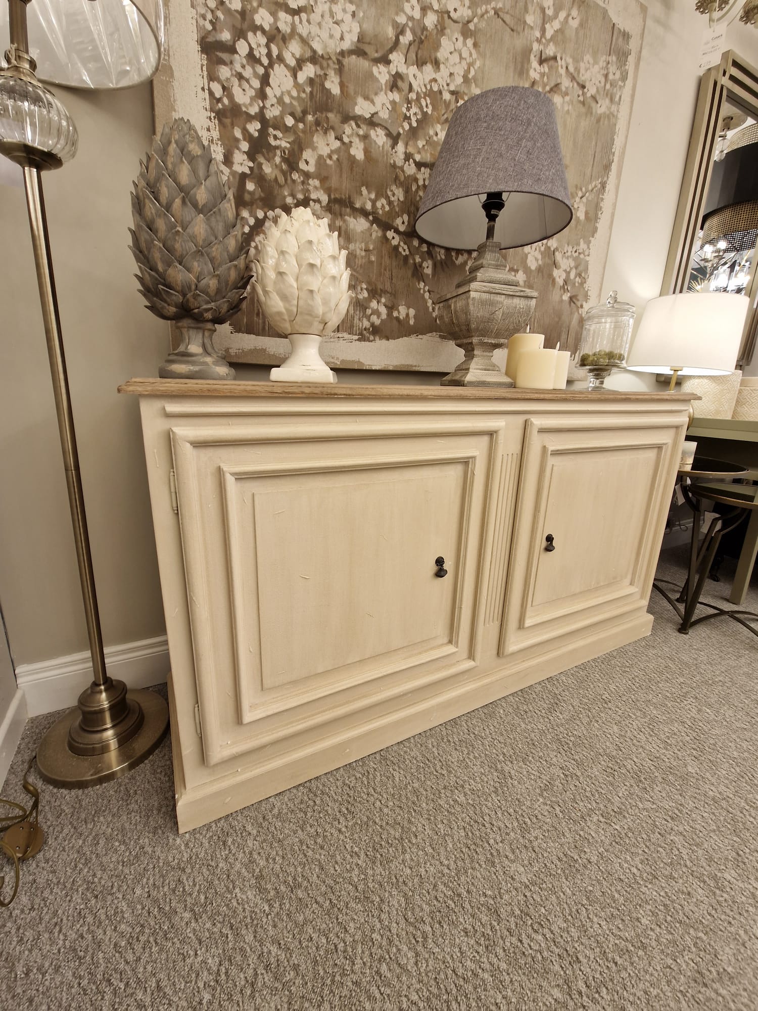 Waldorf 2 Door Rectangle Sideboard - Image 4