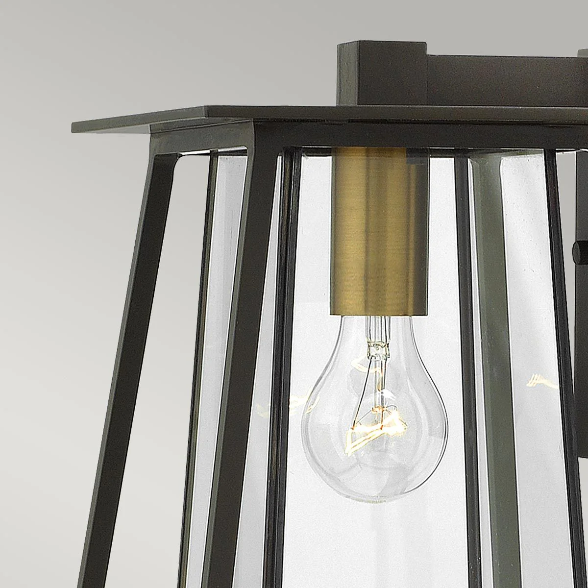 Walker 2Lt Large Outdoor Wall Lantern - Buckeye Bronze - Image 8