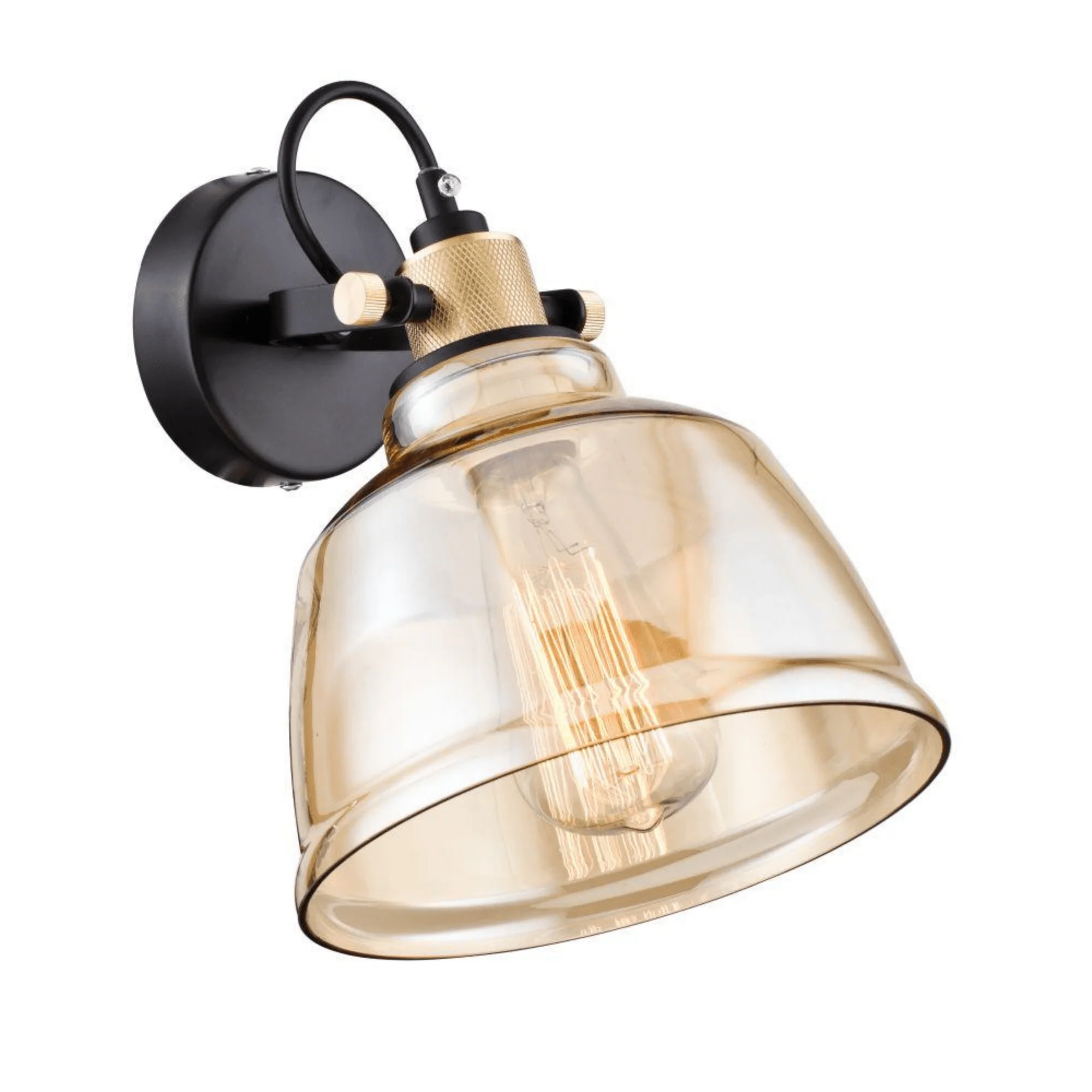 Irving Wall Lamp - Smoked/Amber - Image 5