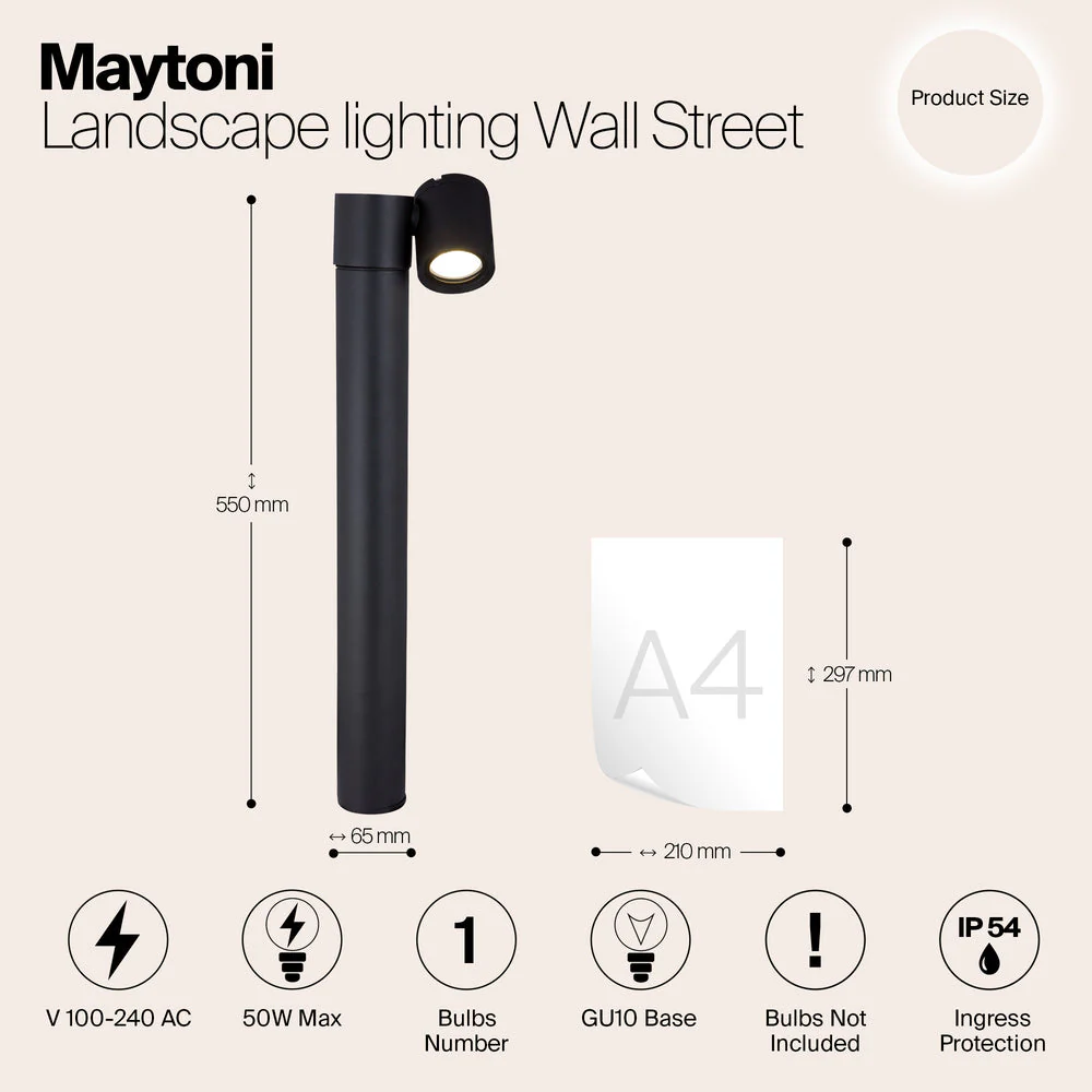 Wall Street LED Bollard Light 3000K IP54 - Image 5