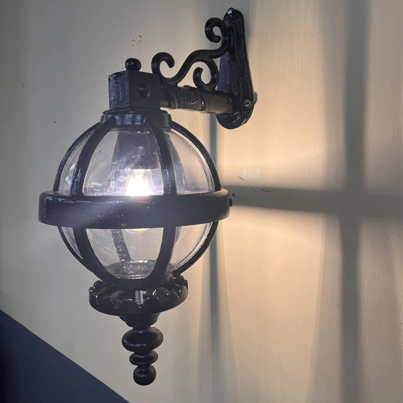 Wallace 1Lt Wall Lamp - Cast Iron - Image 5