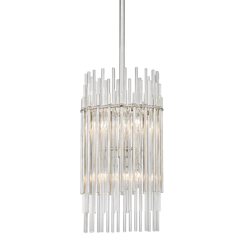 Wallis 6/8Lt Pendant - Brass/Nickel - Image 4