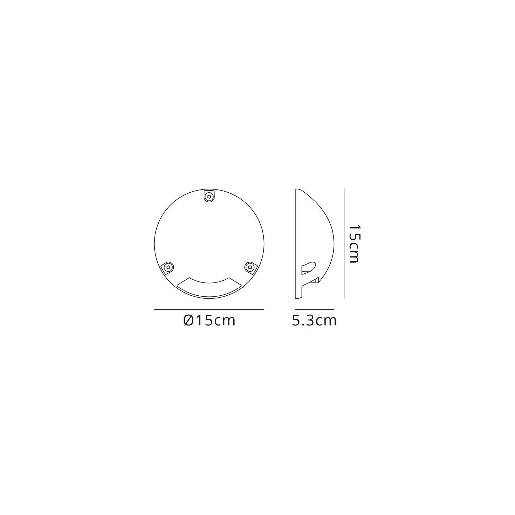 Walter Above Ground 1 Ton Driveover Light/Wall Light - Image 17