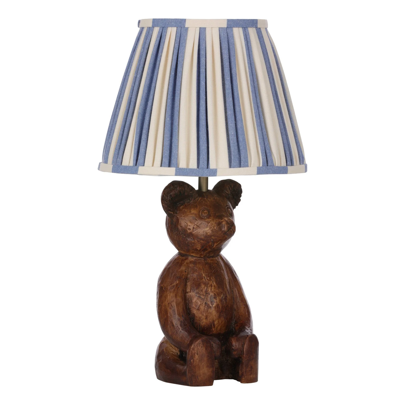 Walter Table Lamp In Wood Effect Base Only B22 - Image 8