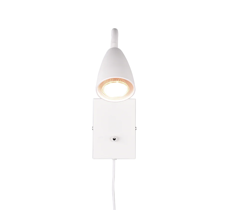 Wanda 1Lt Task Light - Nickel/Brass/White - Image 10