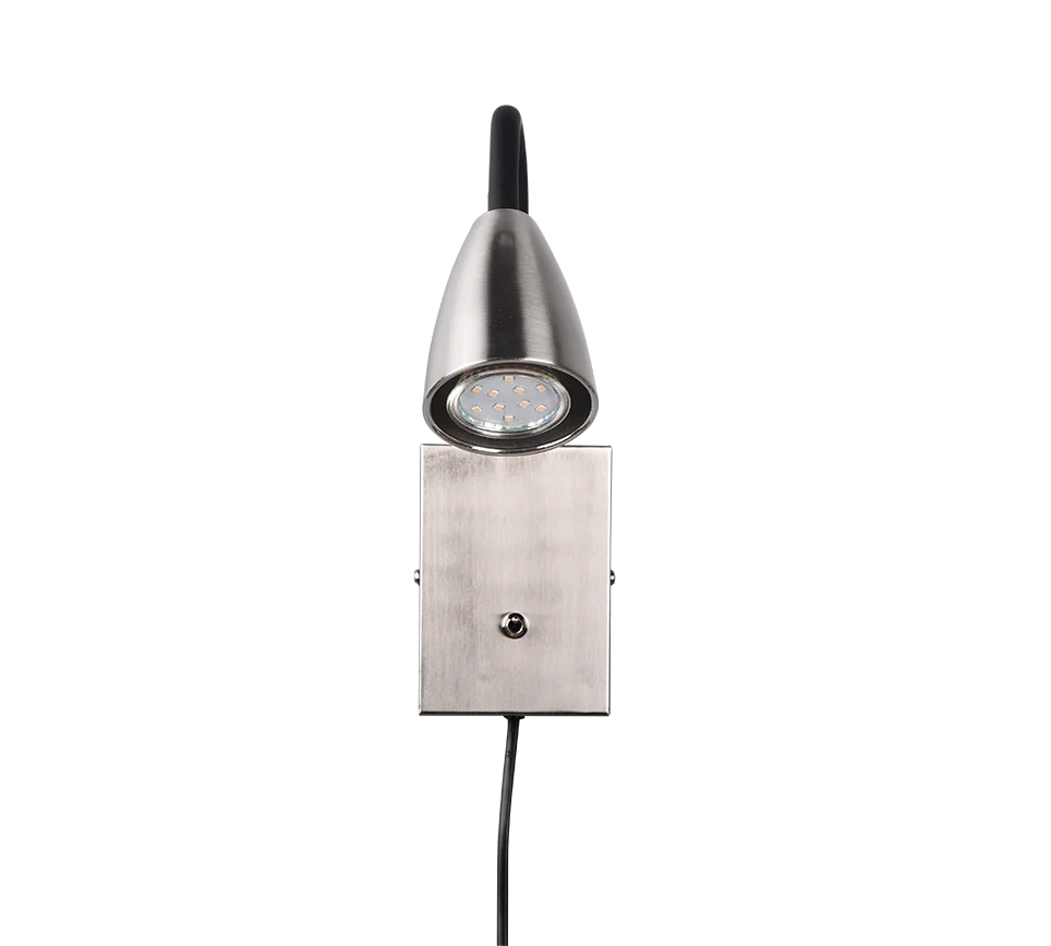 Wanda 1Lt Task Light - Nickel/Brass/White - Image 4