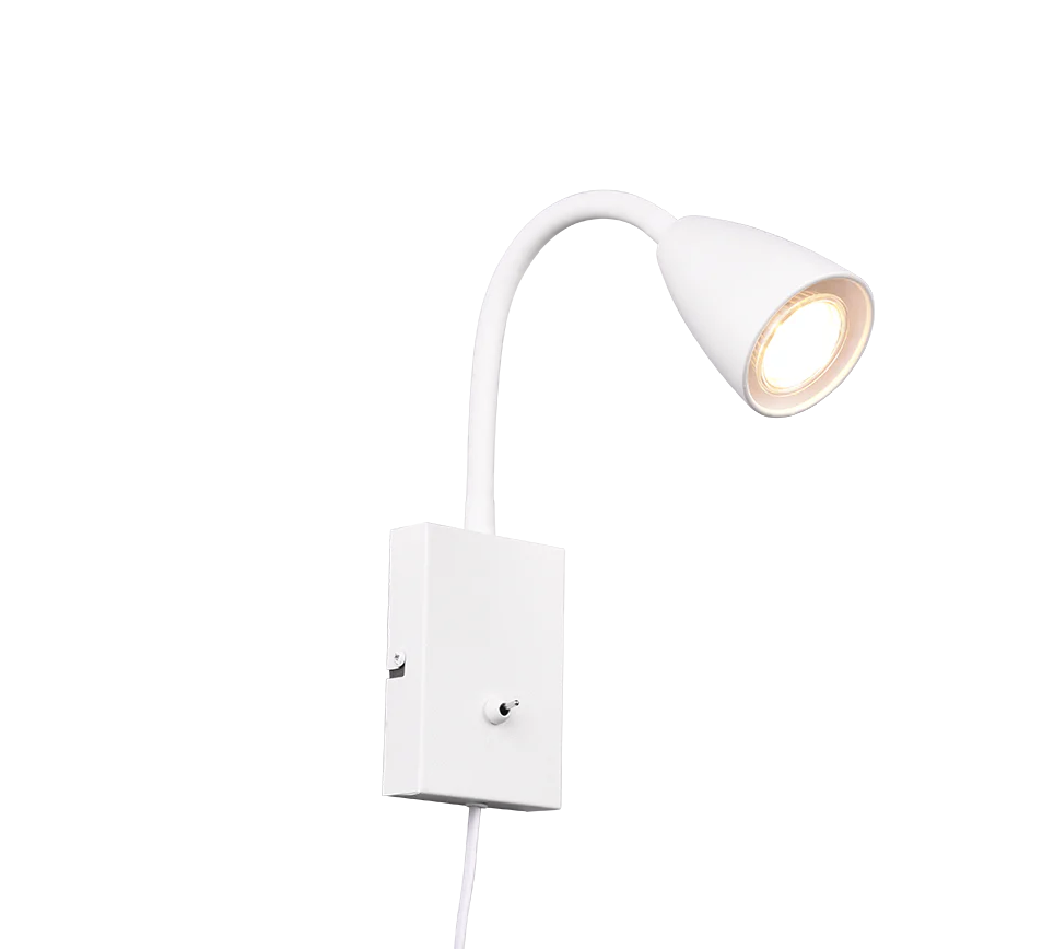 Wanda 1Lt Task Light - Nickel/Brass/White - Image 9