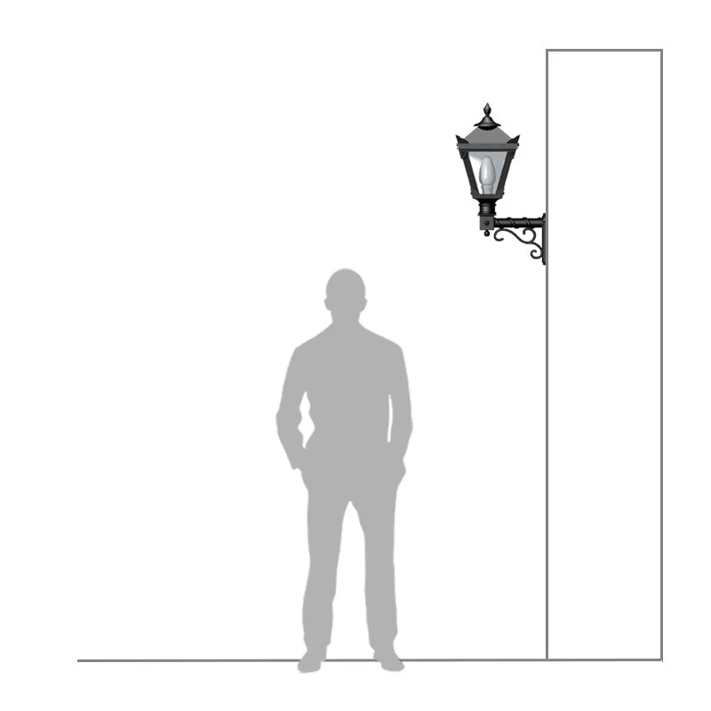 Warburton 1Lt Outdoor Wall Lamp - Image 5