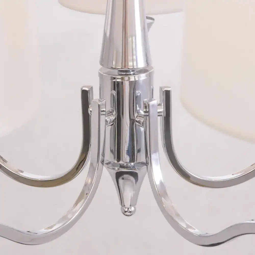 Washington 5lt Centre Ceiling Light Nickel Finish - Image 3