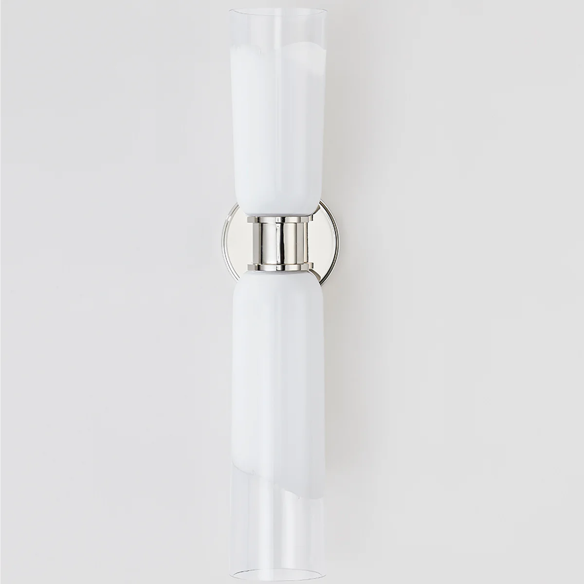 Wasson 2Lt Wall Sconce - Nickel/Brass - Image 2
