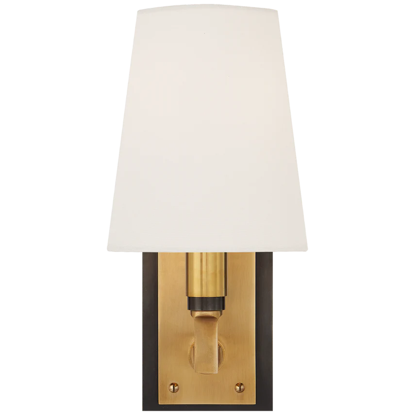 Watson Small Sconce- Nickel/ Brass Finishes - Image 2