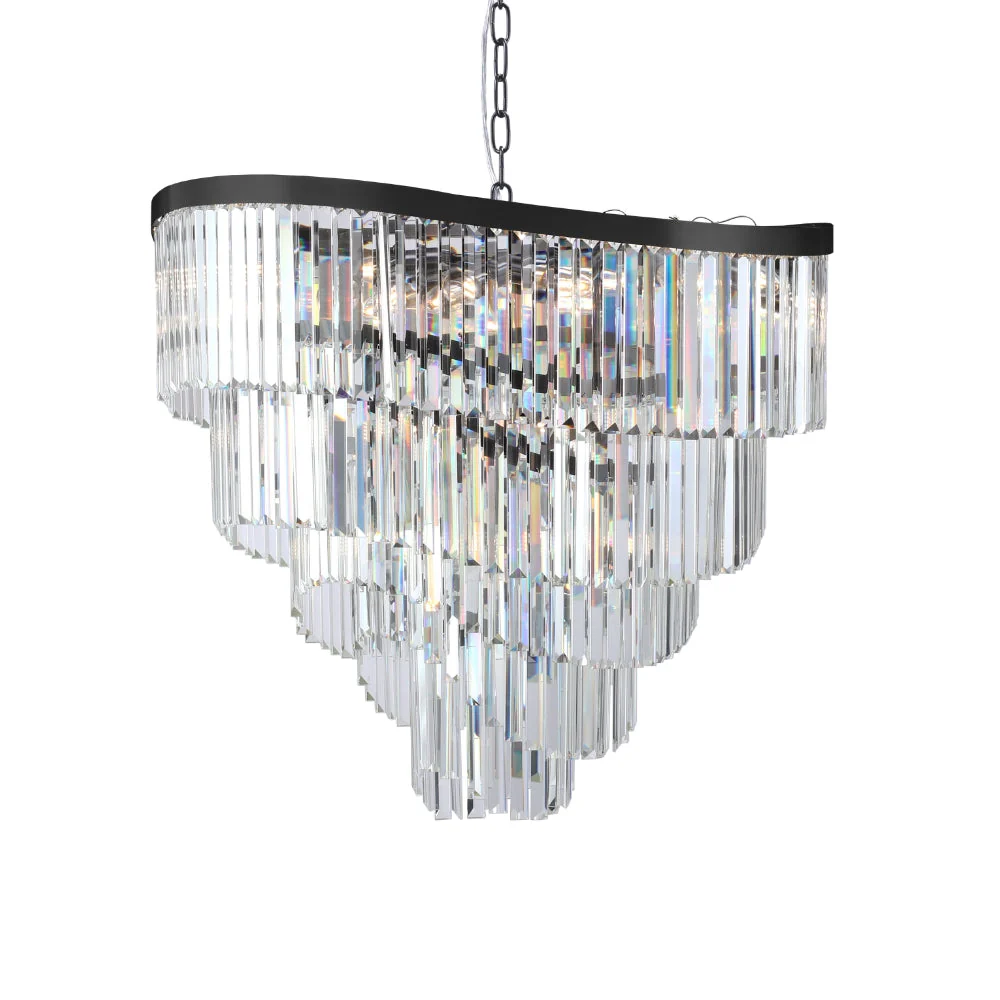 Waverly 6/12/16Lt Crystal Pendant Chandelier - Image 5