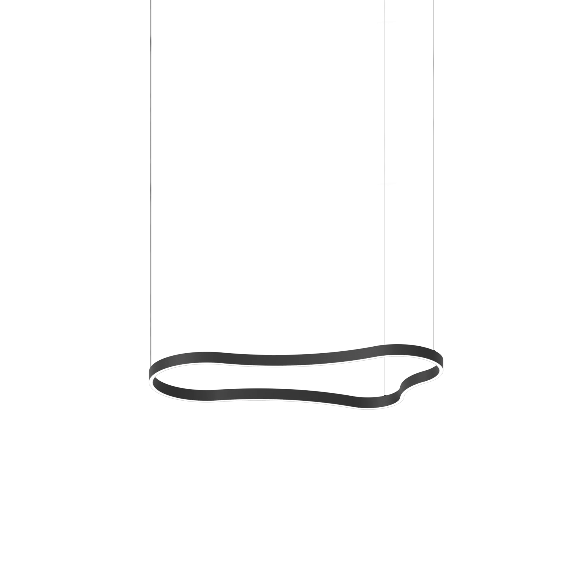 Waves LED Ceiling Light - White/Black/Gold - Image 5