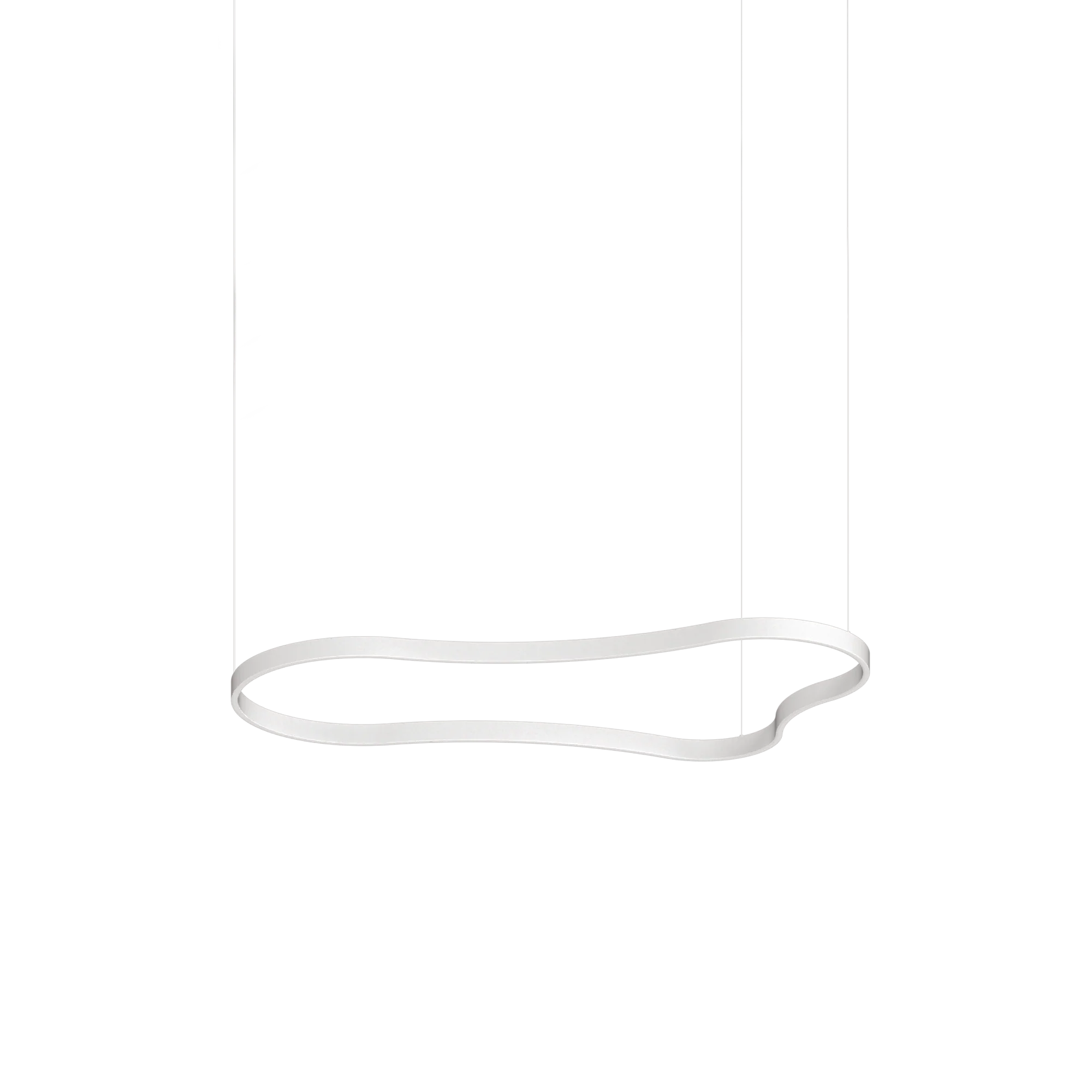 Waves LED Ceiling Light - White/Black/Gold - Image 7