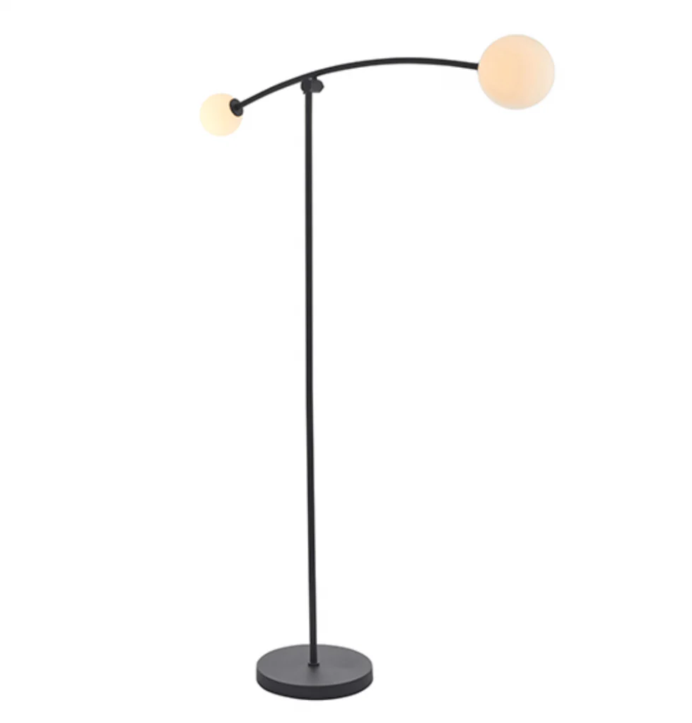 Weber Floor Lamp- Black Opal