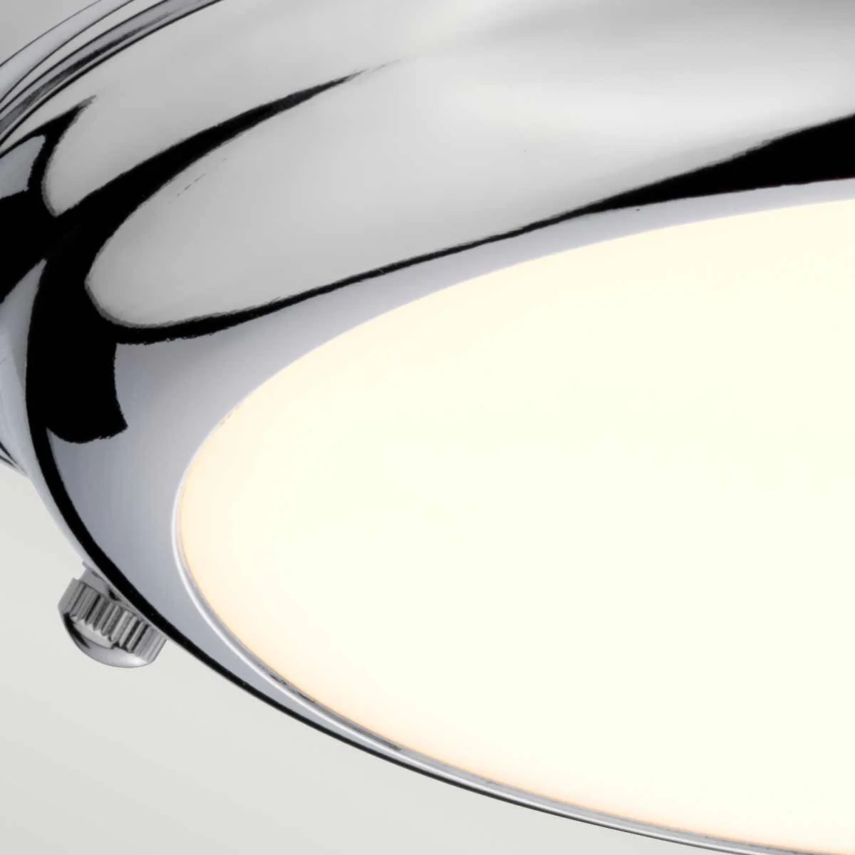 Welland 1 Light Mini LED IP54 – Polished Chrome / Polished Brass / Aged Brass - Image 3