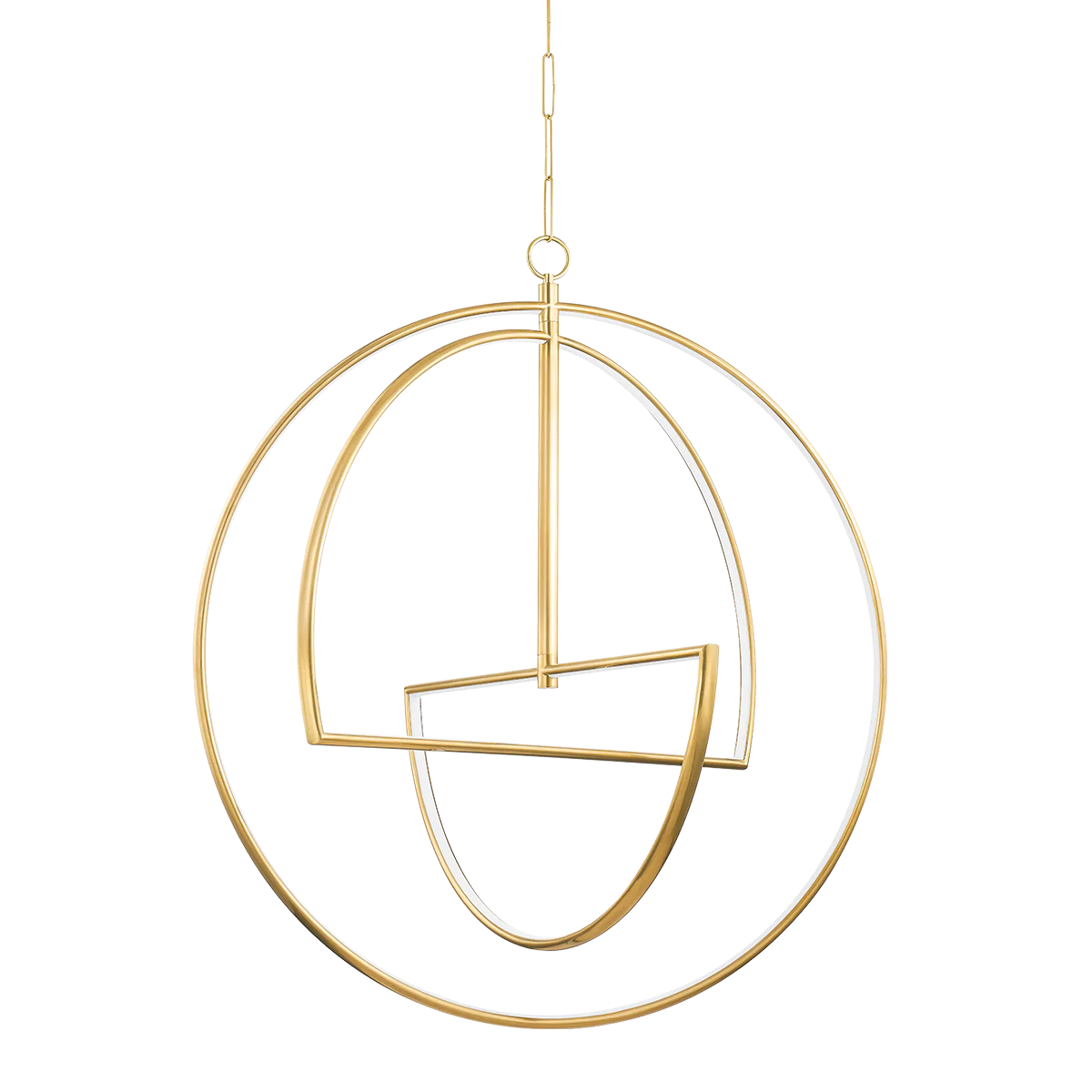 Welland LED Ceiling Light - Aged Brass - Image 2