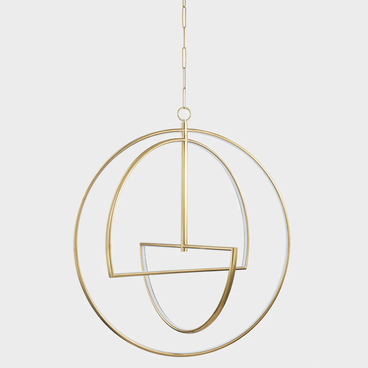 Welland LED Ceiling Light - Aged Brass - Image 4