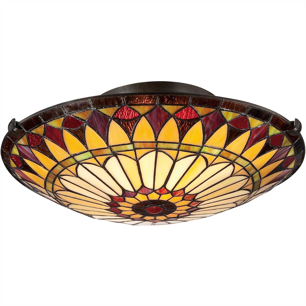 West End 2 Light Medium Floating Flush - Vintage Bronze - Image 4