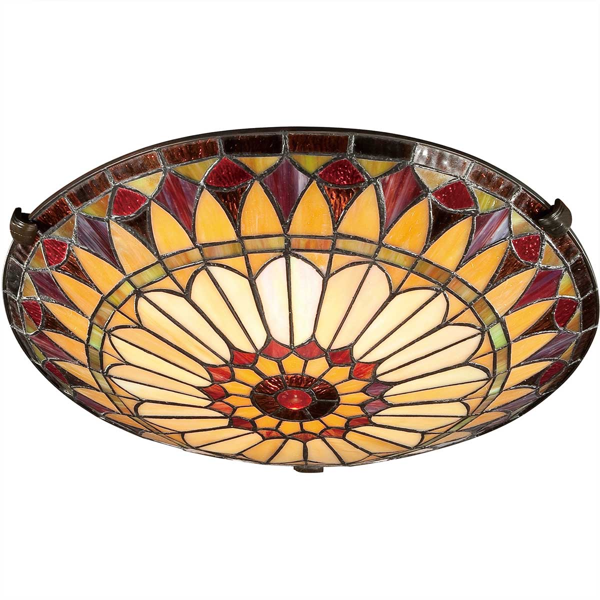 West End 2 Light Medium Floating Flush - Vintage Bronze - Image 5