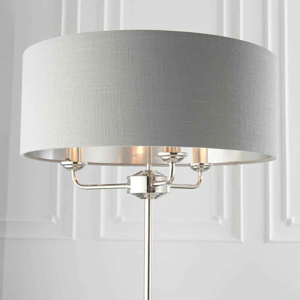 Westbury 1/3Lt Floor Lamp In Various Finishes E14 - Image 10