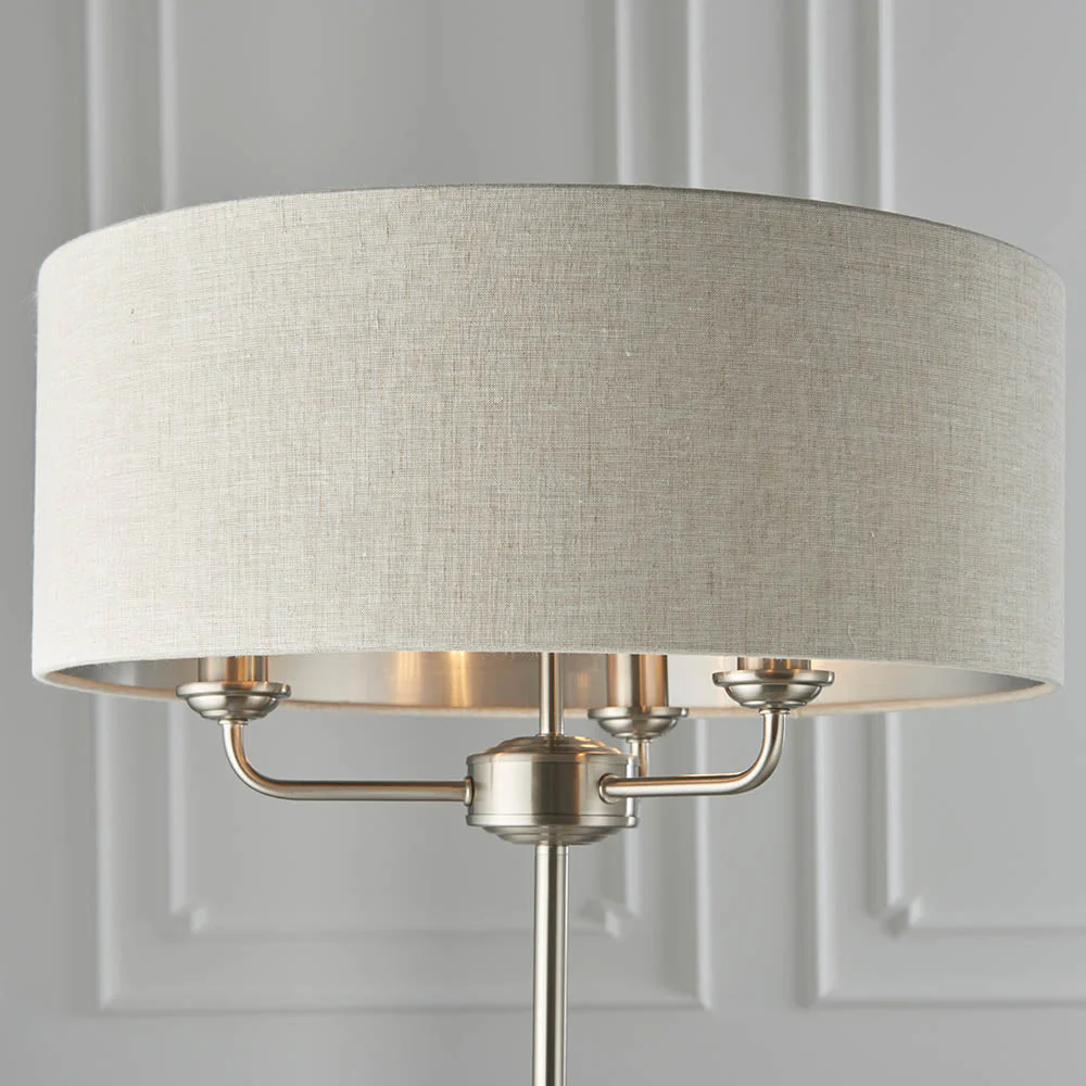 Westbury 1/3Lt Floor Lamp In Various Finishes E14 - Image 19
