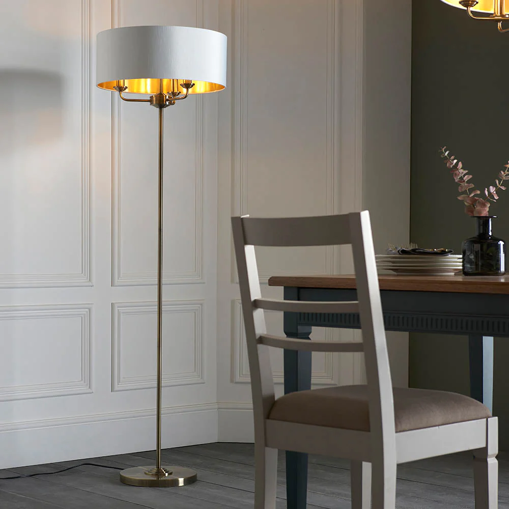 Westbury 1/3Lt Floor Lamp In Various Finishes E14 - Image 27