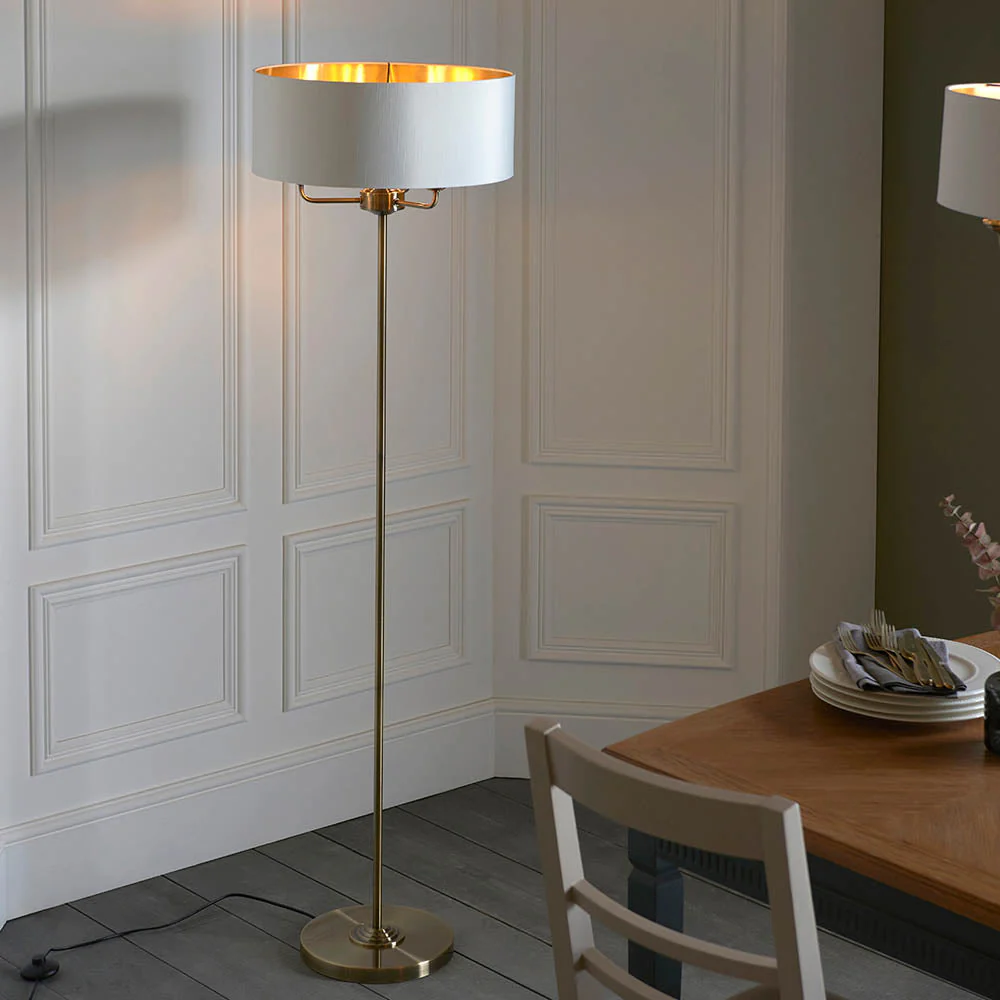 Westbury 1/3Lt Floor Lamp In Various Finishes E14 - Image 30